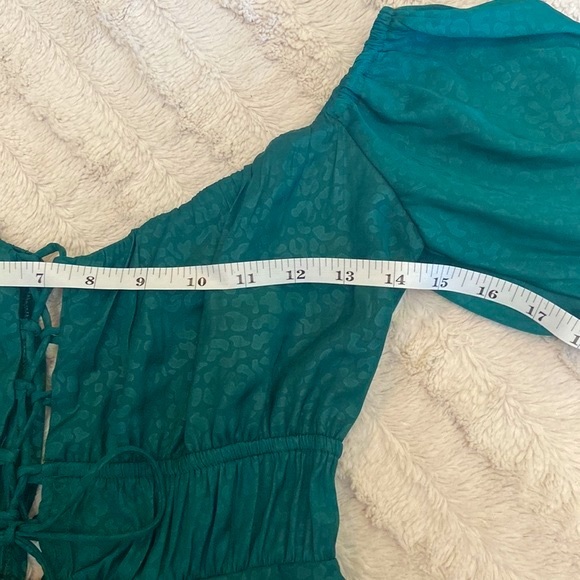 Here Comes The Sun | Emerald/Teal Romper - Picture 3 of 6